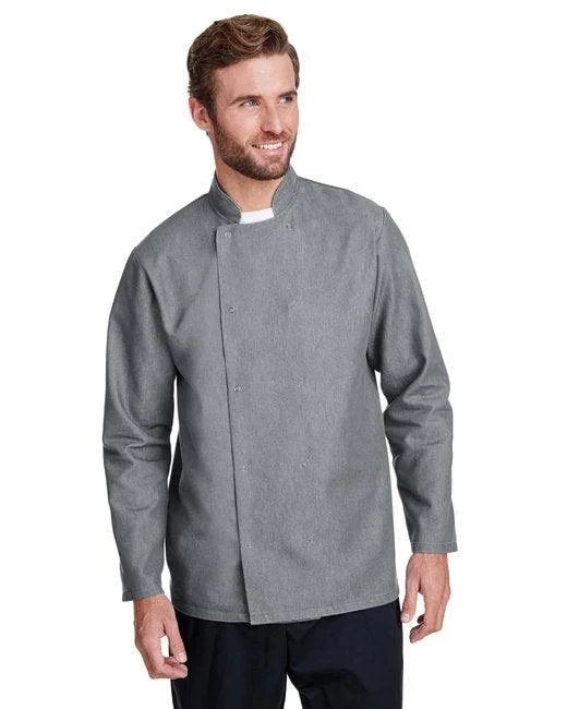 Artisan Collection by Reprime Unisex Denim Chef's Jacket RP660 V-Neck Jacket Boat Neck Jacket Square Neck Jacket