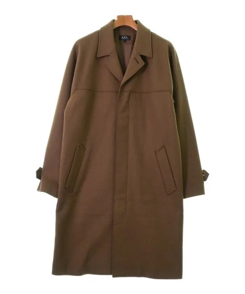 A.P.C. Chesterfield coats Print Jacquard Embroidered