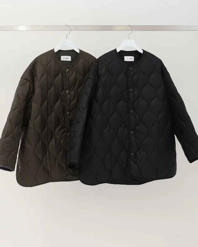 RERACS QUILTING COAT Off-the-Shoulder Jacket Double-Breasted Coat Single-Breasted Coat RERACS QUILTING COAT Off-the-Shoulder Jacket Double-Breasted Coat Single-Breasted Coat