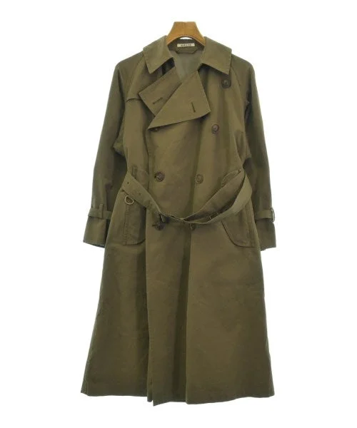 AURALEE Trench coats Turtleneck Wrap Cape