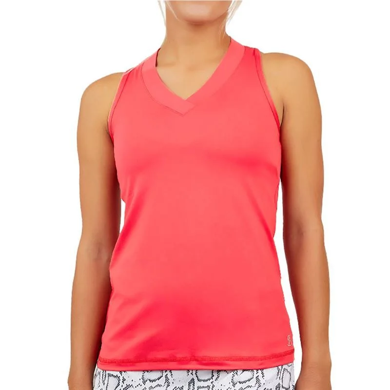 Sofibella UV Colors Racerback Tank neon tank top