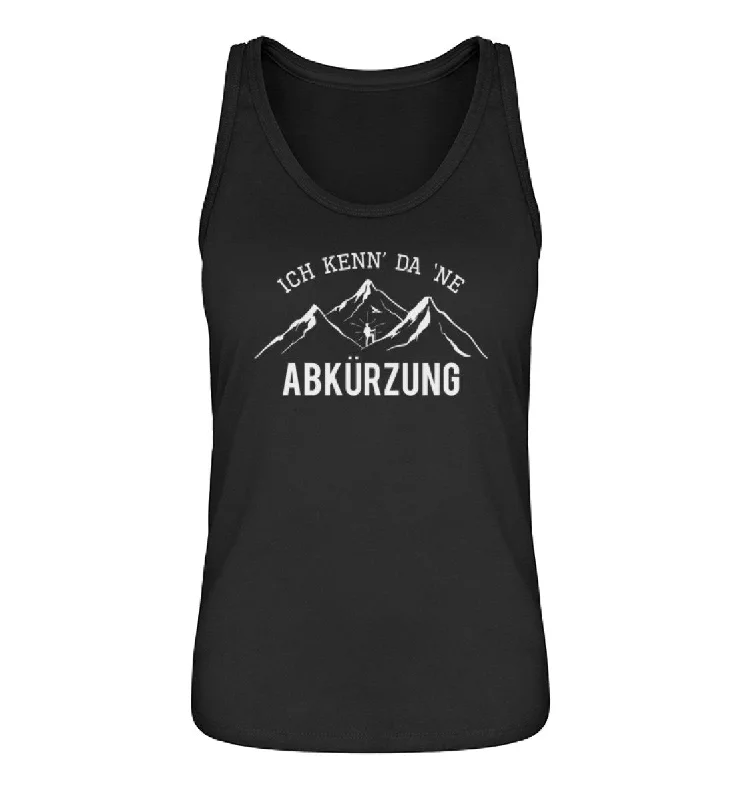Ich kenne da ne Abkürzung - Damen Organic Tanktop' seamless tank top