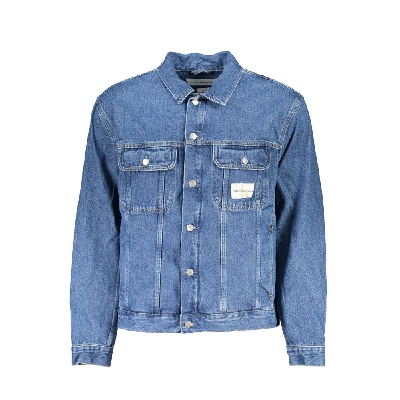 Elegant Denim Charm - Casual Jacket Hoodie Zip-Up Jacket Button-Up Jacket