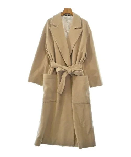 ATON Chesterfield coats Asymmetrical Diagonal princess