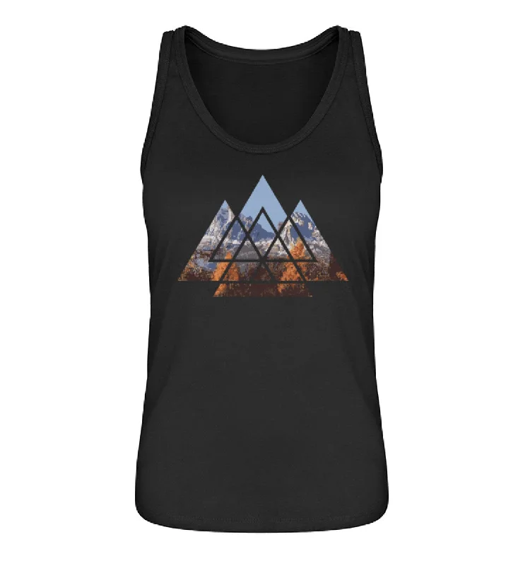 Berge Abstrakt - Damen Organic Tanktop graphic tank top