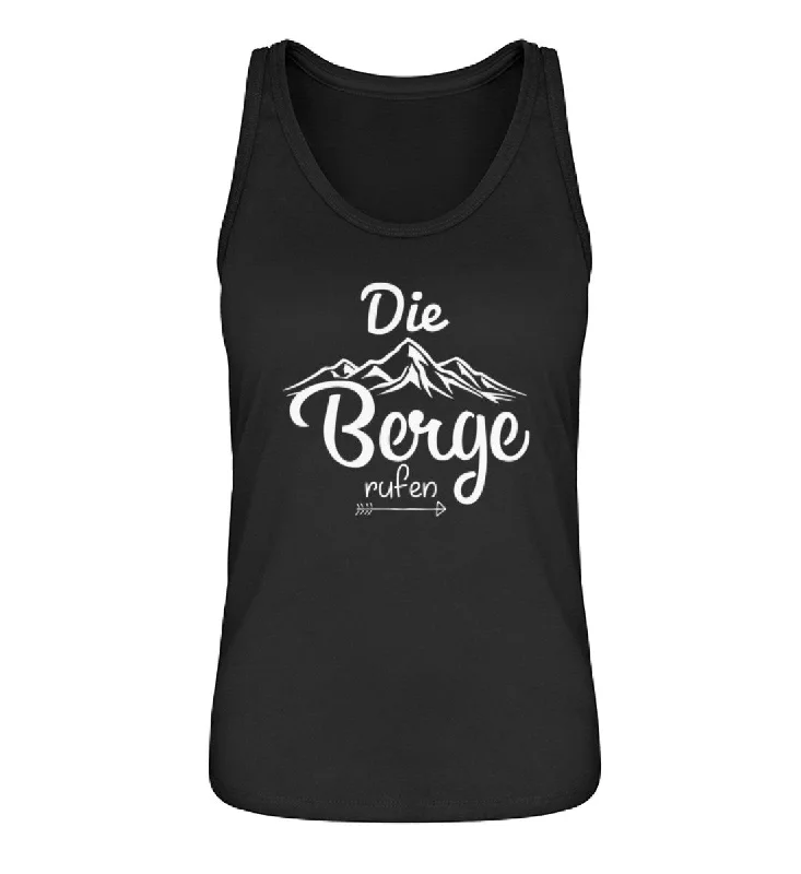 Berge rufen - Damen Organic Tanktop lace tank top