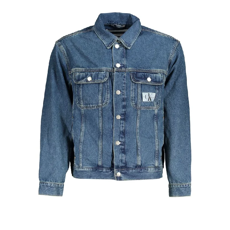 Sleek Denim Classic Jacket Satin Fabric Silk Fabric Chiffon Fabric