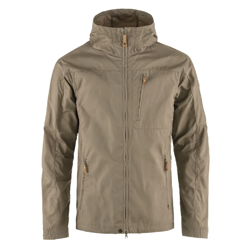 Fjallraven Sten Jacket Suede Brown One-Shoulder Jacket Off-the-Shoulder Jacket Asymmetrical Jacket