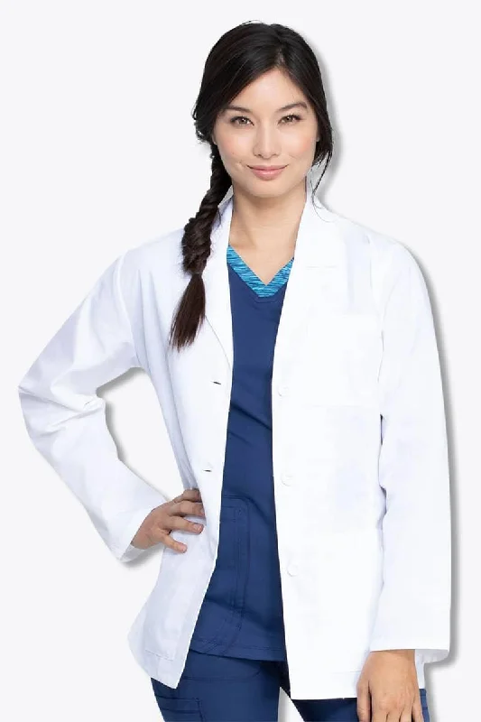 84401 Dickies Womens 28" Consultation Coat Nylon Polyester Spandex