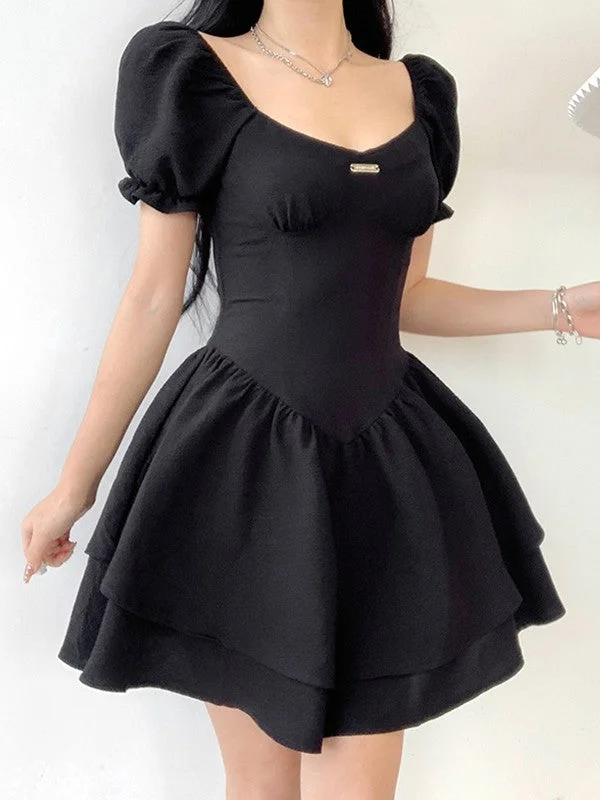 Black Pu Graceful Cropped Tank Top stretchy tank top