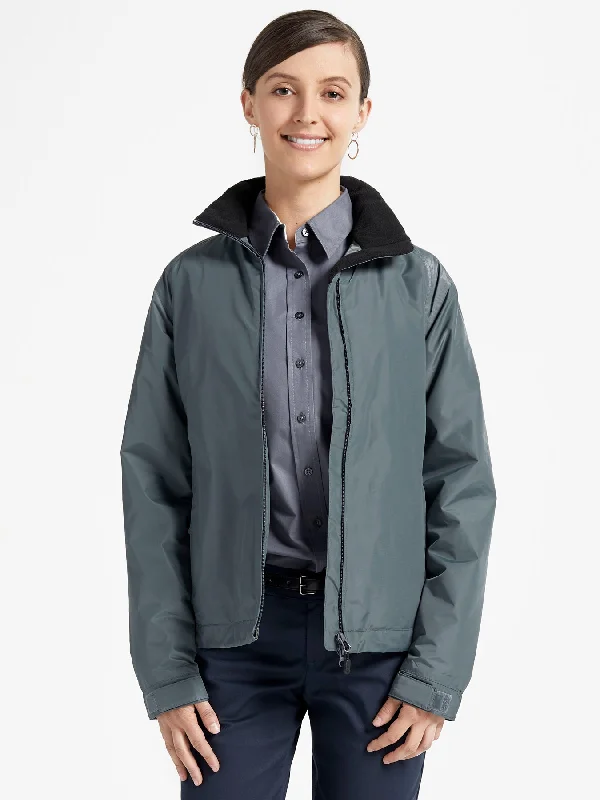 Ladies' Challenger II Jacket - Steel Grey Trench Coat Raincoat Waterproof Jacket