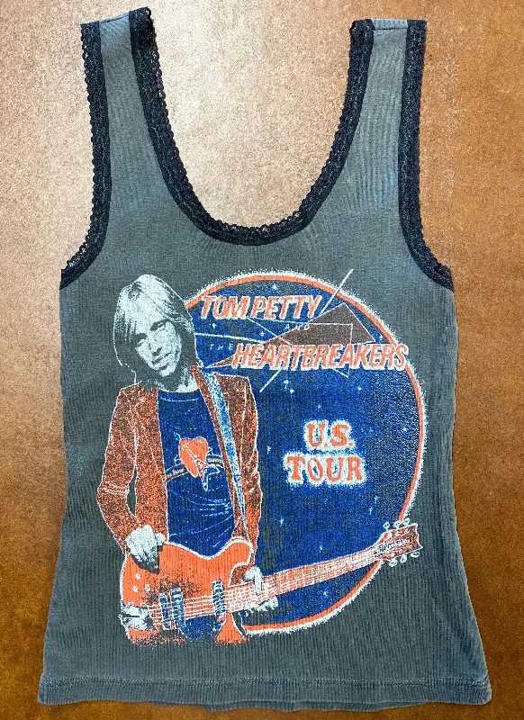 Tom Petty US Tour Lace Tank cute tank top