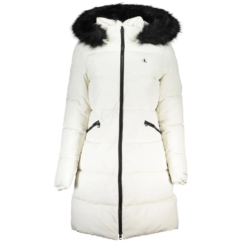 Elegant Long Sleeve Jacket With Fur-trimmed Hood Chenille Fabric Brocade Fabric Lace Fabric Elegant Long Sleeve Jacket With Fur-trimmed Hood Chenille Fabric Brocade Fabric Lace Fabric