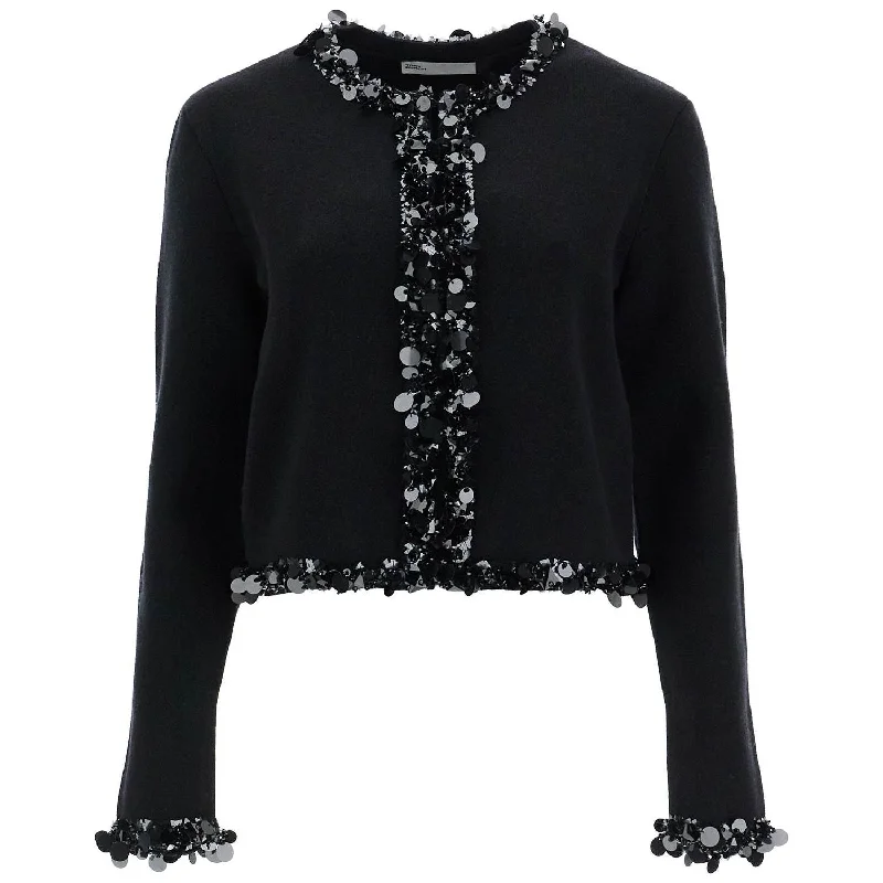 Tory Burch beaded cardigan Soft Cozy Warm