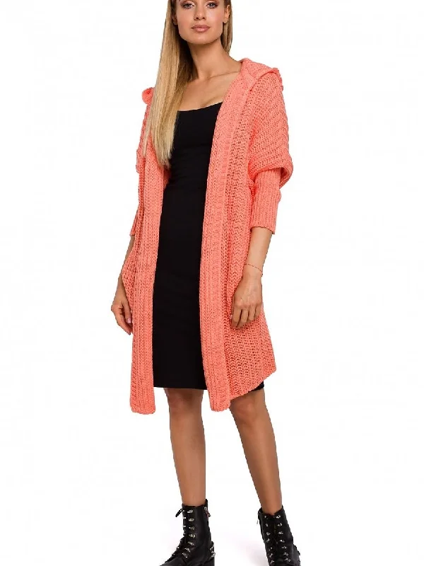 Cardigan Moe Boat Neck Shawl Collar Notched Collar
