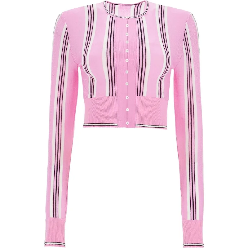 Jacquemus 'cropped beach cardigan' Welt Pockets Slit Pockets Flap Pockets