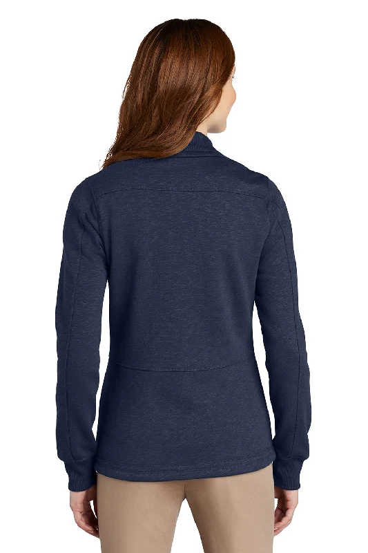 Port Authority Womens Full Zip Fleece Jacket - Navy Blue