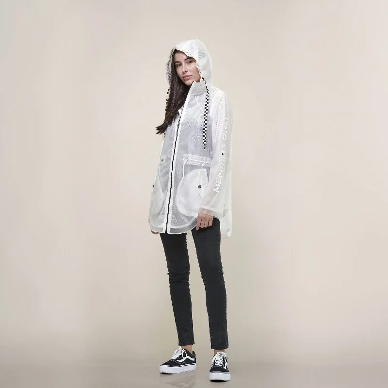 Women's Translucent Long Jacket