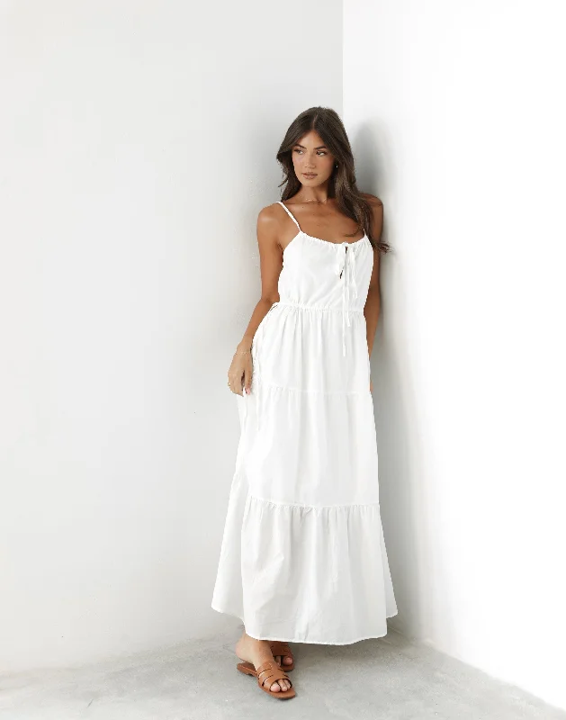 Vanille Maxi Dress (White)