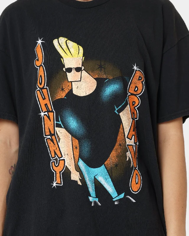 American Thrift X Johnny Bravo Man, I'm Pretty Vintage T-Shirt Black Wash