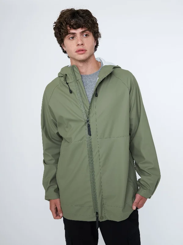 Water Resistant Rain Jacket