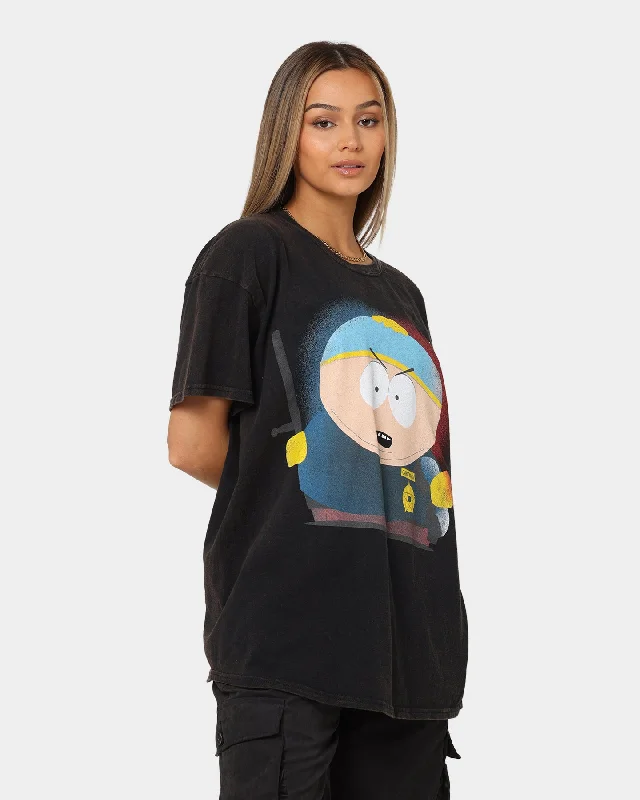 Goat Crew X South Park Cartman Vintage T-Shirt Black Wash