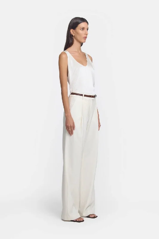 JENNER TROUSER-IVORY