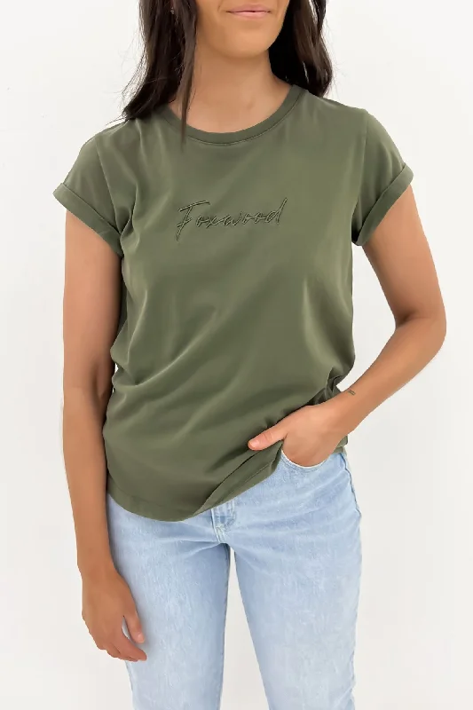 Signature Tee Khaki