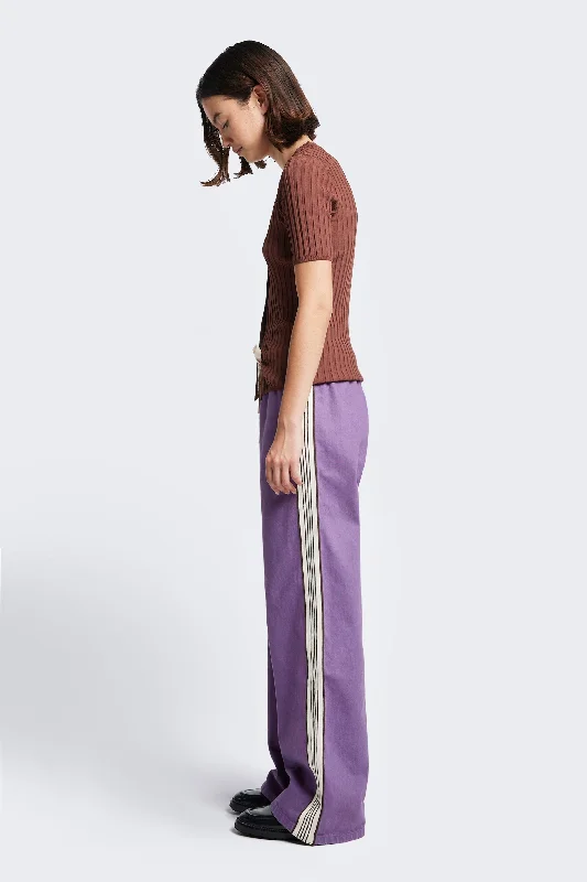 Tribute Side Trim Pant Purple