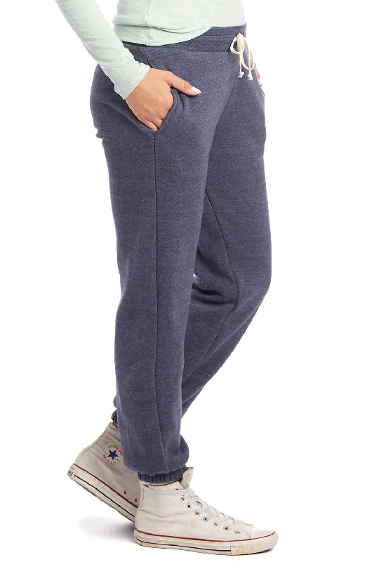 Alternative Womens Eco Classic Sweatpants w/ Pockets - True Navy Blue