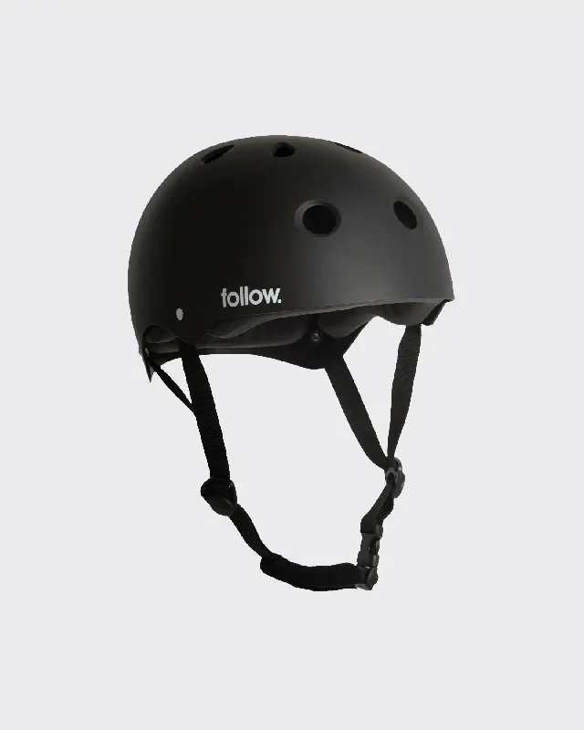 Follow Safety First Helmet - Black