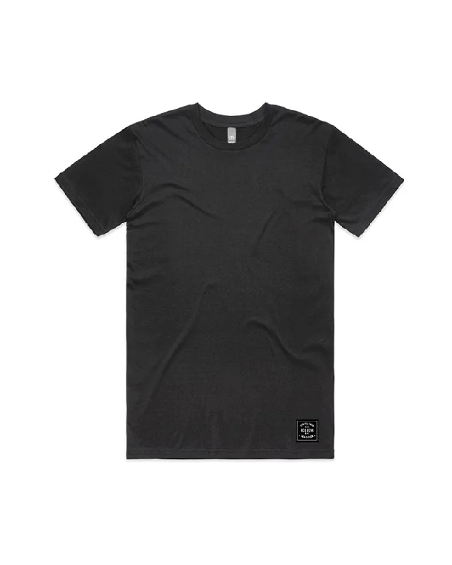 Follow Woven Tee - Black