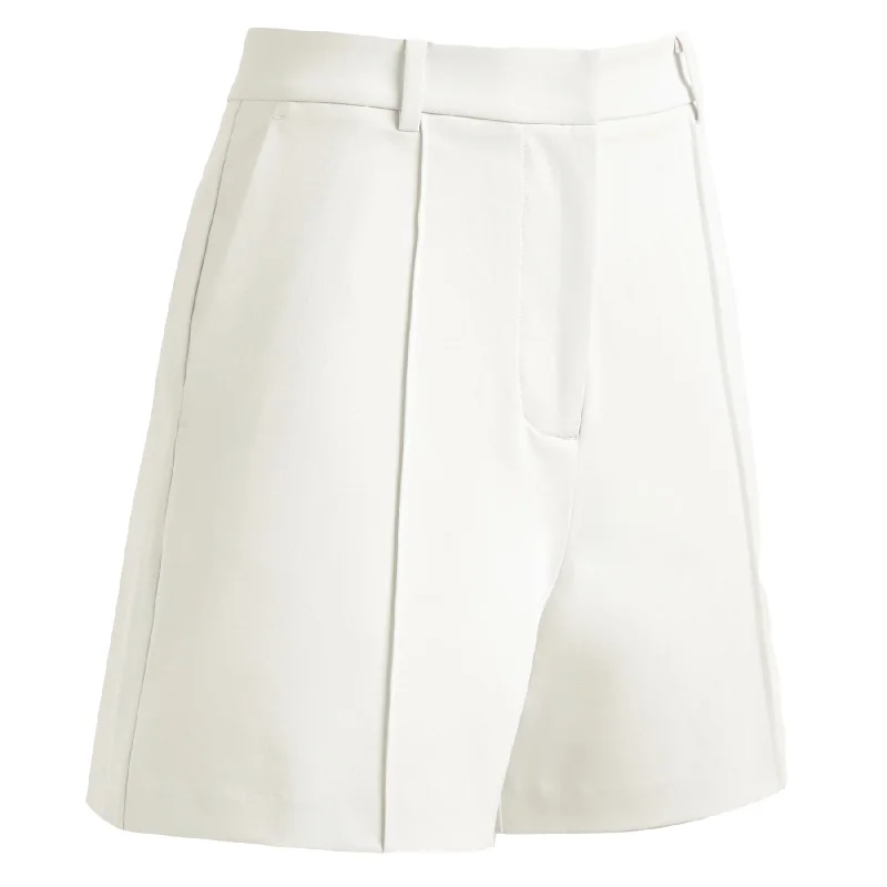 Womens Performance High Waist Shorts Chalk White - AW24