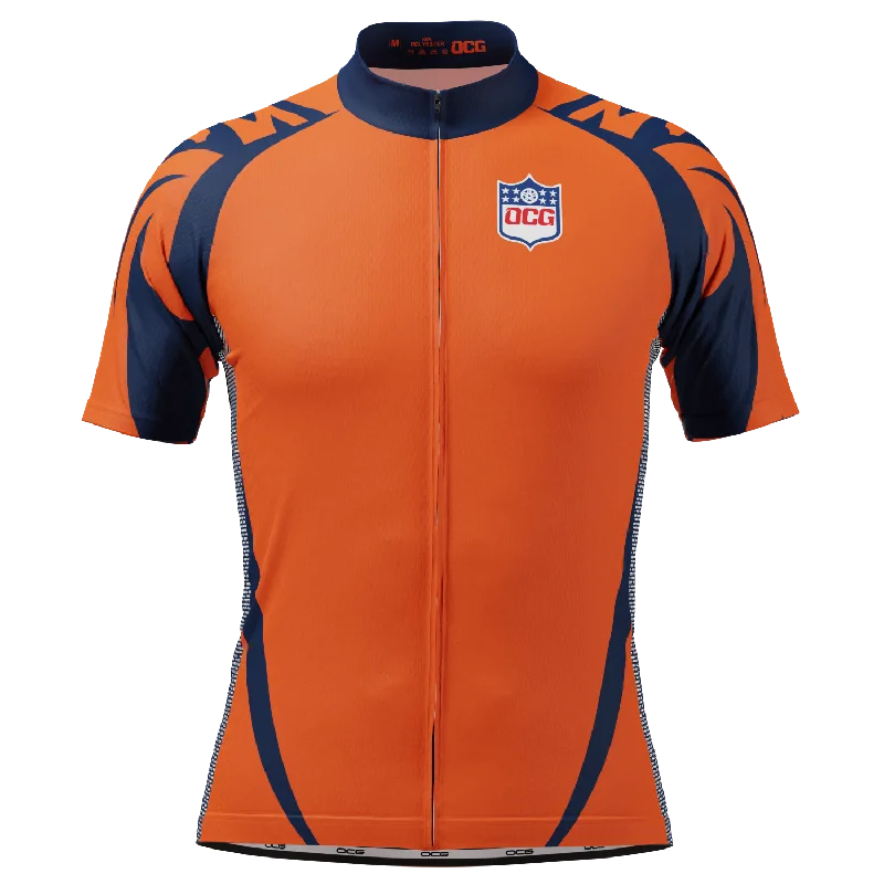 Men's Denver Football Short Sleeve Cycling Jersey