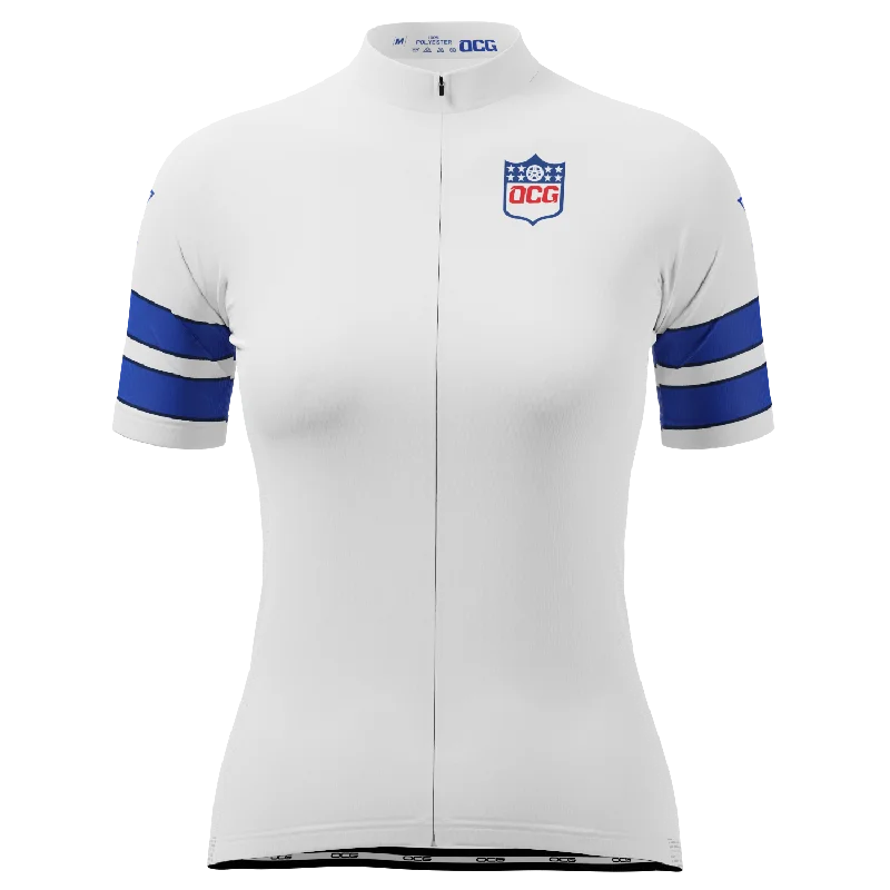 Women's Dallas Football Short Sleeve Cycling Jersey