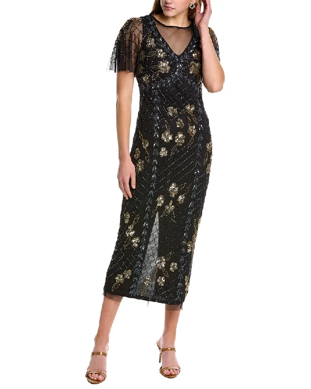Adrianna Papell Slim Column Dress