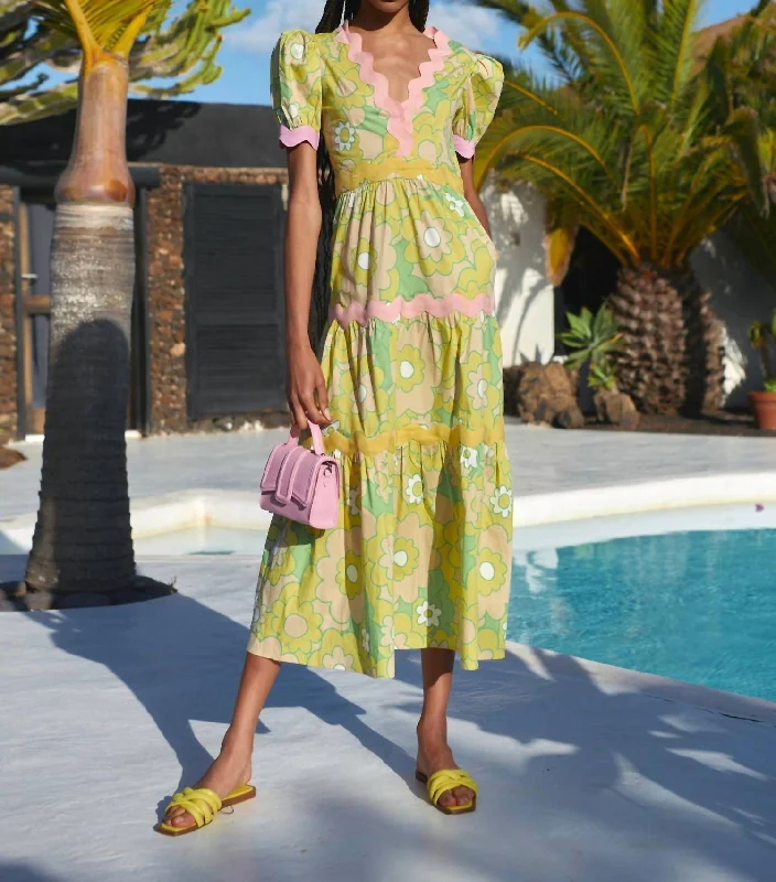 Jadeite Dress in Multi