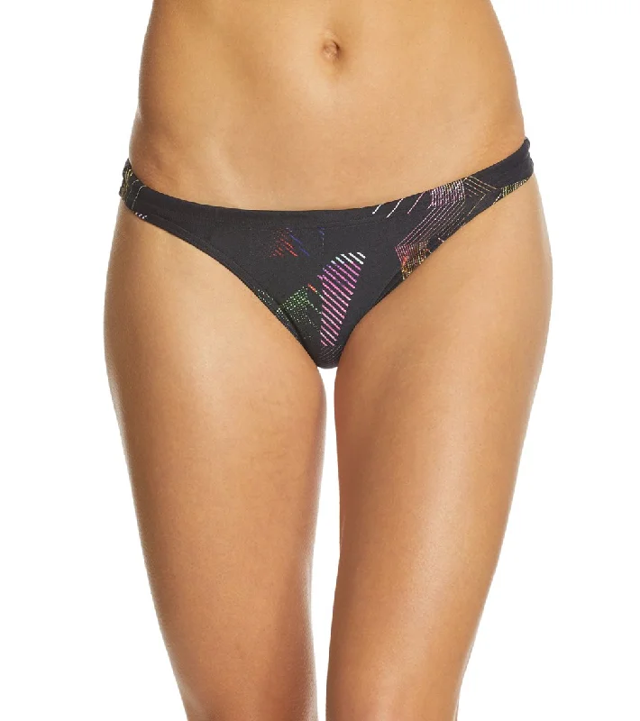 Arena Women's Rulebreaker Free Bikini Bottom Multicolor Bikini with lace trim, Feminine, Elegant, Sexy