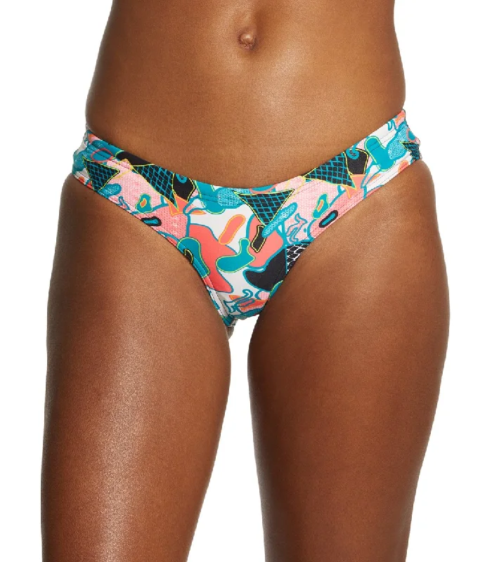 Arena Women's Rulebreaker Unique Bikini Bottom Black/Multi Adjustable bikini, Custom fit, Comfortable, Chic Arena Women's Rulebreaker Unique Bikini Bottom Black/Multi Adjustable bikini, Custom fit, Comfortable, Chic