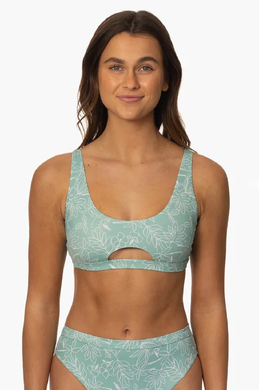 Amelia Bikini Top - Del Mar Ruffled bikini bottom, Fun, Feminine, Trendy