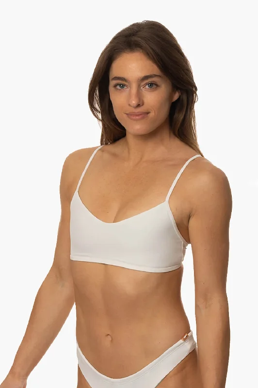 Hikari Bikini Top - White Beach bikini set, Comfortable, Trendy, Sexy