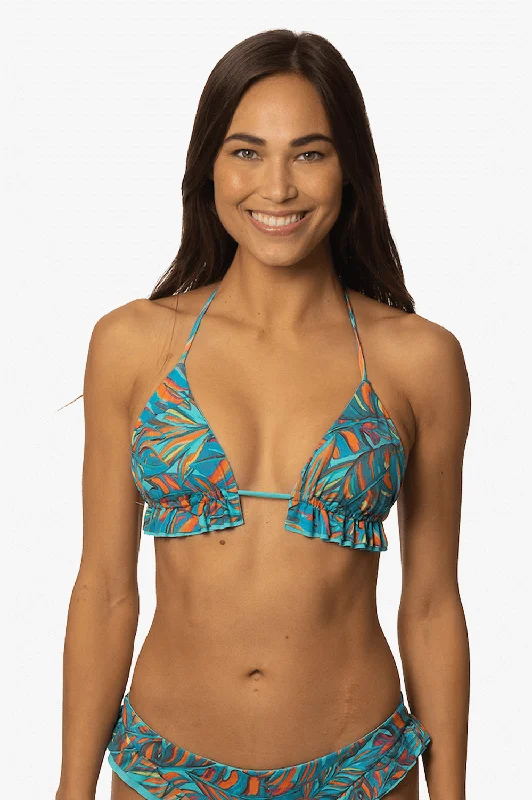 Pavones Bikini Top - Paradise Floral two-piece bikini, Feminine, Summer, Trendy