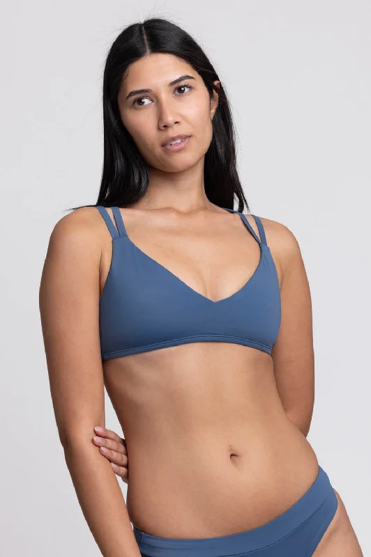 Suzy Bikini Top - Laguna Minimalist bikini, Simple, Sleek, Fashionable
