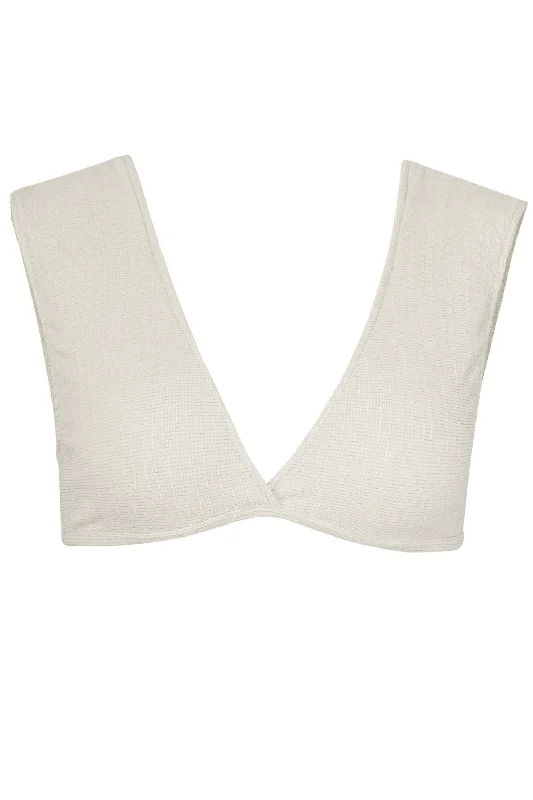 Jenna Bikini Top Platinum Contrast bikini, Stylish, Chic, Trendy