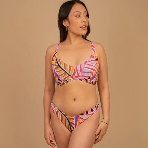 Lana Underwired Bikini Top - Multi Bandeau bikini, Strapless, Chic, Comfortable