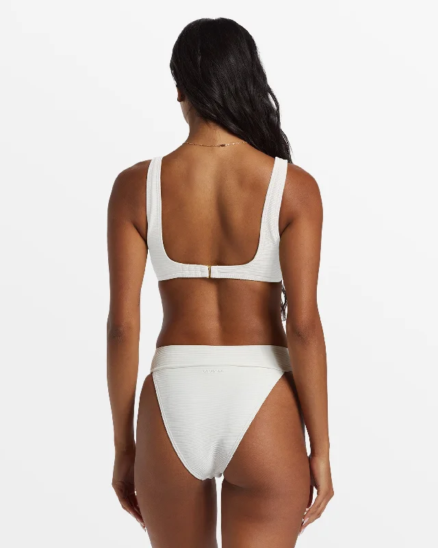 Tanlines Aruba Bikini Bottoms - Salt Crystal Bikini with side straps, Sexy, Comfortable, Trendy