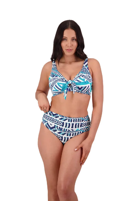 Tribal Geo Underwired Tie Front Bikini Top Sports bikini, Activewear, Comfortable, Trendy Tribal Geo Underwired Tie Front Bikini Top Sports bikini, Activewear, Comfortable, Trendy